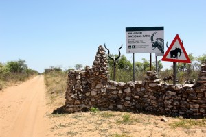 Khaudom, Khaudom Nationalpark, Südliches Tor