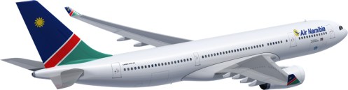 Der neue Airbus 330-200 für Air Namibia